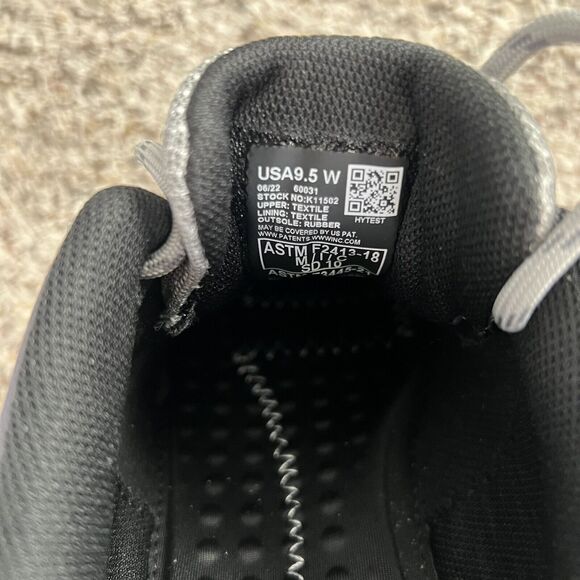 Hytest Men's Safety Footwear Nano Toe Athletic Size 9.5 Faded Grey - Picture 8 of 10